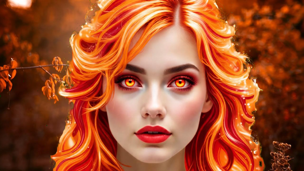 OrangeGirl_BackgroundOrange.png, 1.9MB